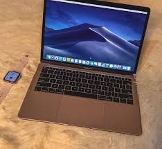Macbook Air Gold And Apple Watch Series 5 Apple Laptop Macbook Apple Watch Fashion Apple Products