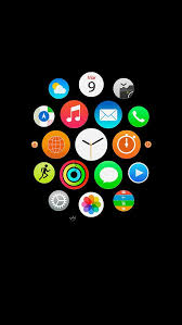 Apple Watch Icons Art Illust Dark Iphone 5s Wallpaper Download Iphone Wallpapers I Apple Logo Wallpaper Iphone Apple Logo Wallpaper Iphone Wallpaper Hipster