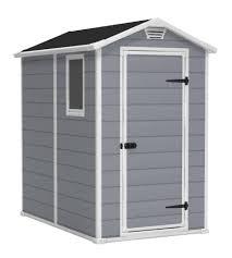 Keter Keter Manor 4x6 Lawn Garden Sheds Outdoor Storage Sheds Storage Buildings Plastic Outdoor Storage Plastic Sheds Outdoor Storage Sheds