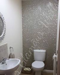 Silver Glitter Wallpaper 21 Glitter Glamour Walls Glitter Bathroom Glitter Home Decor Glitter Room
