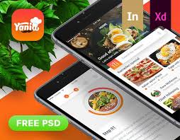 Check Out This Behance Project Yonia Food Recipes Ios Mobile App Design Free Psd Https Www Behance Net Galler Mobile App Design App Design Mobile App