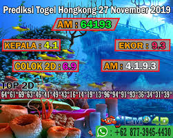 Prediksi Togel Hongkong 27 November 2019 Emo Kembar Singapura