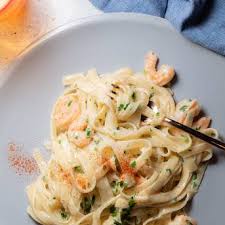 Creamy Shrimp Fettuccine Pasta With Homemade Alfredo Sauce Recipe Yummly Recipe Homemade Alfredo Alfredo Sauce Recipe Homemade Pasta Recipes Alfredo