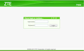 Default Password Router Zte F609 Indihome Terbaru
