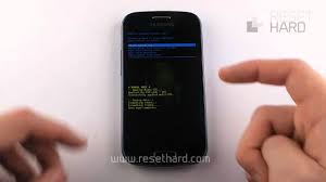Hard Reset Galaxy Trend How To Hard Reset S7560 Youtube