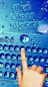 Kaca Biru Waterdrop Tema Keyboard For Android Apk Download