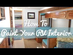 How To Paint Over Rv Wallpaper Rv Living Renovations Repairs Youtube Rv Wallpaper Paint Rv Camper Wallpaper