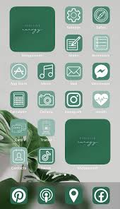 Ios 14 Aesthetic Home Screen App Icons Pack Iphone Aesthetic Homescreen Iphone Wallpaper App Homescreen Iphone App Icon