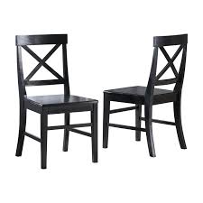 Roshan Cross Back Dining Side Chair Set Of 2 In 2020 Side Chairs Dining Side Chairs Dining Chairs