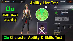 Characters have special abilities in free fire which help the players win matches. Clu Character Ability And Skills In Free Fire Clu Character Full Details In Free Fire Updates Ff Youtube