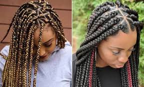 Enjoy this detailed triangle box braids tutorial with close ups and parting directions. 41 Pretty Triangle Braids Hairstyles You Need To See Stayglam