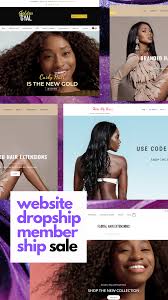 Hair Website Design In 2020 Business Hairstyles Hair Extensions Hair Extension Shop