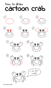 Available how to draw tutorials. How To Draw Crab Easy Drawing Step By Step Perfect For Kids Let S Draw Kids Http Letsdr Easy Drawings Easy Drawings For Kids Easy Drawings For Beginners