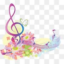 Music Clipart Flowers Note Music Musical Note Sound Waves Creative Note Musical Sound Waves Creative Flowers Clipart Music Symbols Music Wall Art Music Clipart