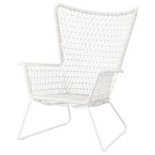 Hogsten Armchair Outdoor White Ca Ikea Ikea Outdoor Ikea Garden Furniture Ikea Armchair
