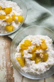 Senegalese Mango And Coconut Rice Pudding Recipe Coconut Rice Pudding Coconut Rice Rice Pudding