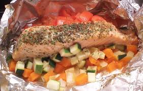 Pave De Saumon En Papillotte Recette Saumon Papillotte Recette Pave De Saumon Recette Poisson Papillotte