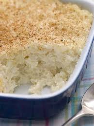 Rice Pudding Baked Dishes Baked Rice Pudding Dessert Recipes