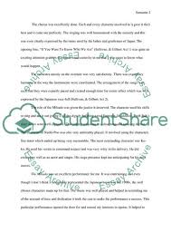Opera Concert Review Essay Example Topics And Well Written Essays 500 Words