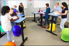 Kinesthetic Classrooms Flexible Seating And Modern Seating For Students Wobble Chairs Standing Flexible Seating Classroom Wobble Chairs 21st Century Classroom