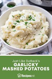 Mashed Potatoes Recipe Just Like Outback Steakhouse Recipes Net Recipe In 2020 Side Dish Recipes Recipes Potato Recipes