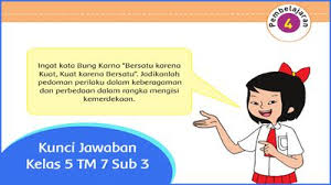 Kunci Jawaban Buku Siswa Tema 7 Kelas 5 Halaman 186 187 188 189 Buku Belajar Kurikulum