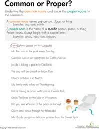 Nouns Common Or Proper Worksheet Education Com Common And Proper Nouns Nouns Worksheet Proper Nouns Worksheet
