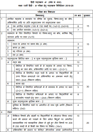 Hindi Paper Blue Print 2019 20 Social Science Marking Scheme Blueprints
