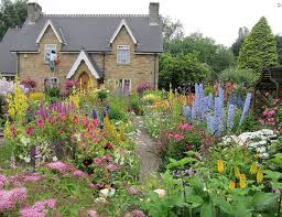 47 Stunning Front Yard Cottage Garden Inspiration Ideas Cottage Garden Borders English Garden Design English Cottage Garden