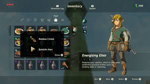 Stamina Restoration Legend Of Zelda Legend Of Zelda Breath Zelda Breath