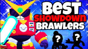 Brawl stars championship 2020 ! Top 8 Best Brawlers In Showdown New Meta Brawler Tier List Brawl Stars Youtube