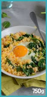 Riz Saute Aux Epinards Et Oeuf Recettes De Cuisine Recette De Plat Recette Riz
