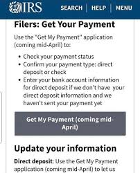 If You Qualify For An Economic Impact Payment The Federal Government Is Neck Deep In The Process Of Depositing The Firs Irs Website Accounting Information Irs
