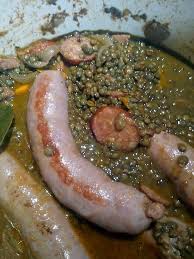 Saucisses Lentilles Recette Recettes De Cuisine Saucisse Lentille Alimentation