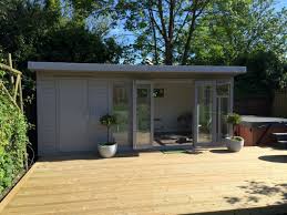 The Kite Contemporary Garden Room Has Become Our Most Popular Building As It Has A Great Combin Contemporary Garden Rooms Summer House Garden Garden Buildings