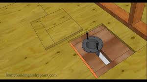 Sometimes a joist needs to be longer than one piece of timber. How To Replace Damaged Subflooring Under Toilet Home Repairs Youtube