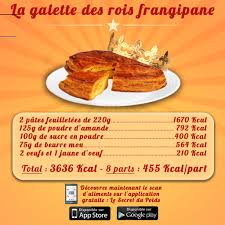 La Galette Des Rois Frangipane Combien De Calories Contient La Fameuse Galette Des Rois Fr Food Calorie Chart Frangipane Recipes Vegan Apple Tart Recipe