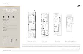 Wharfside Residence Domain Com Au Townhouse How To Plan
