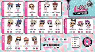 All the new series fuzzy pets makeover 38 furry pets lol. Lol Fluffy Pets Winter Disco Series 6 Guide Lotta Lol Fluffy Animals Lol Dolls Lol