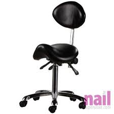 Eurostyle Saddle Chair For Nail Technician Ultimate Ergonomic Black Each Saddle Chair Upholstery Fabric For Chairs Chair