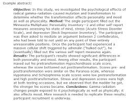 Apa Style What Is A Structured Abstract And When Facebook