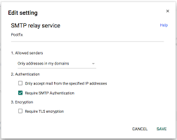 A registered google apps user cannot relay messages to more than 2,000 recipients per day. Configure Postfix To Use Google Apps Smtp Relay In A Google Compute Engine Instance Server Fault
