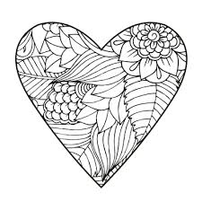 Dessins à imprimer & à colorier. Coloriage Coeur Des Coloriages De Coeur A Imprimer Sur Tete A Modeler