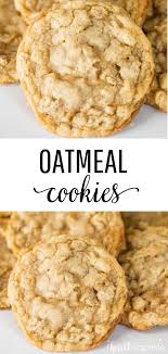 Easy Oatmeal Cookies Soft Chewy I Heart Naptime Recipe Best Oatmeal Cookies Oatmeal Cookie Recipes Cookie Recipes