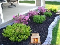 Front Porch Flower Bed Ideas Flower Bed Designs For Front Of House Easy Landscaping Ideas For Front Of Garden Front Of House Easy Landscaping Mulch Landscaping