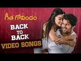 Geetha Govindam Back To Back Video Songs 2018 Bollywood Music Videos Songs Movie Songs