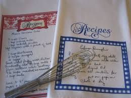 Pin By Sentimental Baby On Vintage Recipe Cards Recipe Tea Towel Handwritten Recipes Personalized Tea Towel