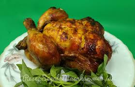 Resep Ayam Utuh Panggang Oven Resep Ayam Utuh Resep Ayam Masakan