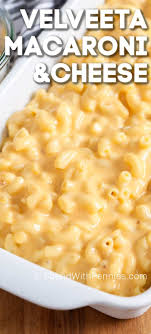 This Velveeta Mac And Cheese Is An Easy Homemade Recipe Macaroni Is Stirred I Homemade Mac And Cheese Recipe Easy Easy Cheese Recipes Best Mac N Cheese Recipe