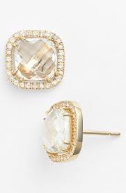 Kalan By Suzanne Kalan Cushion Stone Stud Earrings Nordstrom Jewelry Stud Earrings Beautiful Jewelry